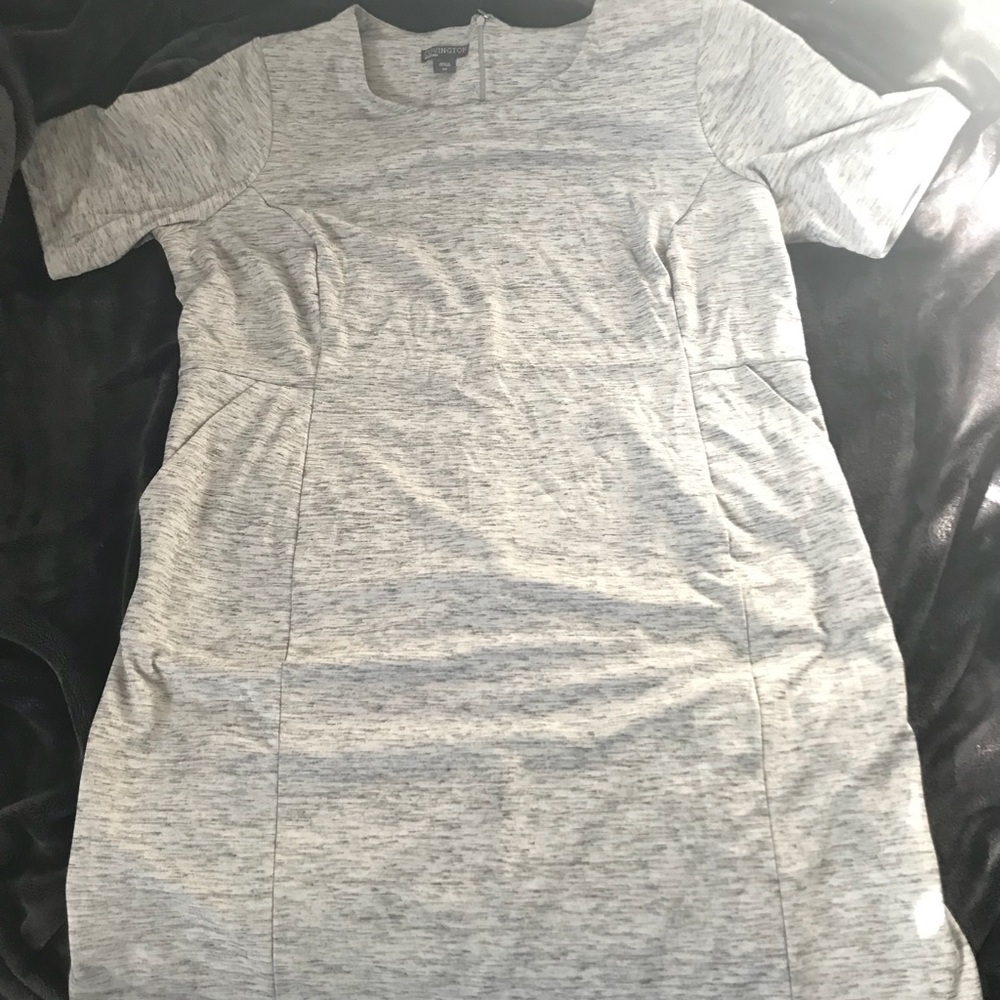 3x Gray Covington Plus Size Dress